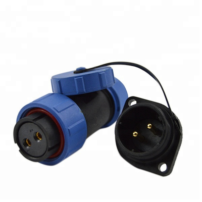 ODM Mechanical Cable Connectors Screw Type Cable Connector 2pin 3pin 4pin