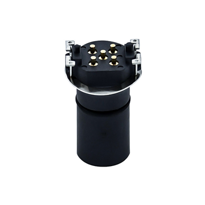 SMD Socket IP67 Shield Insulation M12 Male Connector 5 Pin ROHS