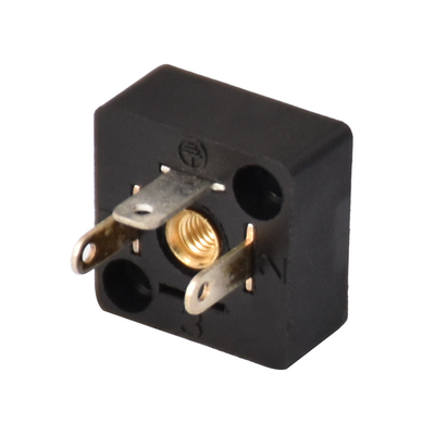 Square DIN43650A Base Solenoid Valve Connector 1.5mm Conductor ULs